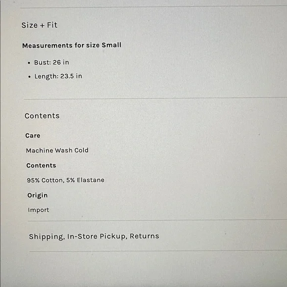 We The Free Overdrive Layering Top Size Medium Sweetheart Combo - Picture 6 of 6